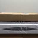 Pollilar Folding Table 6FT HDPE 6 Foot Foldable Table Portable Banquet Surface Fold-in-Half Desk Utility for Working Meeting Parties, Picnic, Camping, Weddings, Catering, Garden Dining-White