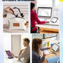 2 x Stocking Stuffers for Teens Boys Girls Tablet Stand for iPad: Universal Compatible Thumbs Up Lazy Cell Phone Stand Holder for Desk Cool Fun Birthday Gifts for Men Women Kids Adults Gifts for Christmas