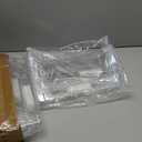 Clear Acrylic Single Pocket, Plastic Hanging Wall Mount File Holder for Office Home (Clear, 6 Pack)