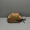 JaGely 12 Pcs Straw Cowboy Hats for Women Men, Wide Brim Summer Hat Bulk Sun Protection for Western Themed Party(Brown)
