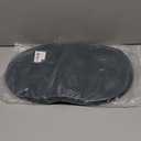 ADRIMER Placemats, Heat Resistant Oval Placemats Set of 8 Washable 12 x 17 Inch, Waterproof Table Mats, Wipeable Pu Place Mats for Kitchen, Dining Room, Dark Blue