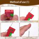 3 x 20 Pcs Needle Threaders,Automatic Needle Threader,Quick Needle Threader for Hand Sewing and DIY for All Sewing Enthusiast