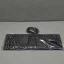 Wireless Keyboard and Mouse Combo, Full Size Silent Ergonomic Keyboard and Mouse, Long Battery Life, Optical Mouse, 2.4G Lag-Free Cordless Mice Keyboard for Computer, Mac, Laptop, PC, Windows (Black)