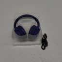 iLive Electronics Active Noise Cancellation Bluetooth Headphones, Adjustable Headband, Includes 3.5mm Audio Cable, Blue (IAHN40IND)