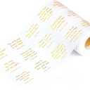 1200Pcs Bible Verse Gold foil Stickers Self-Adhesive Laser Scripture Sticker Jesus Faith Gold foil Stickers Religious Inspirational Label for Envelope Sealing Scrapbooks Present Tag Decor