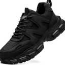 Hogent Steel Toe Shoes for Women Men Wide Non Slip Composite Work Sneakers Indestructible Comfortable Safety Tennis Shoes Lightweight Breathable Construction Sneakers Puncture Proof Ergonomic Desig 43