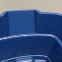 Rubbermaid Roughneck Square Bucket, 15-Quart, Blue, Comfortable/Durable Pour Handle, Sturdy Pail Bucket for Household Cleaning/Mopping