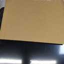 2Pack Black Magnetic Board,17.5" x 11.4" Magnet Bulletin Board to Display Magnetic Notes, Poetry, Photos, Suitable for Wall, Refrigerator, Cabinet etc, Come with 8 Pcs Dual Lock Tape and Screws