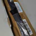30" Stove Gap Filler, Kitchen Stove Gap Covers, Slide-in Range Rear Filler Kit for Most Brand Kitchen Stoves, Easy Install, Easy to Wipe (Black)