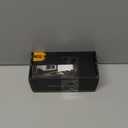 Matte Black Door Knobs,Interior Door Knob with Lock,Coastal Style Door knob for Privacy and Bedroom (Bath or Privacy) (1)