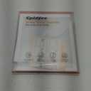 Shower Splash Guard Kit, Large Splash Guards for Bathtub Waterproof Self-Adhesive Shower Corner Guards to Keep Water in Shower or Bath, Pack of 2 (9.25 x 9.25 inches) (White)