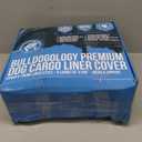 Bulldogology Cargo Liner for SUV - Heavy Duty Pet Trunk Liner Cargo Cover - Waterproof Cargo Cover for Dogs Hair, Muddy Paws - Protector Cargo Mats for Back of SUV (X-Large, Black)