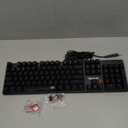 Redragon Mechanical Gaming Keyboard Wired, 11 Programmable Backlit Modes, Hot-Swappable Red Switch, Anti-Ghosting, Double-Shot PBT Keycaps, Light Up Keyboard for PC Mac (RGB LED)