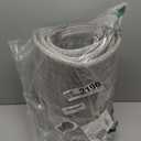 Collive Kitchen Mats Cushioned Anti Fatigue, Modern Abstrac Waterproof Kitchens Floor Mat Non Slip Sink Rug 2 Piece, Comfort Desk Standing Rugs for Office, Laundry, 17"x29"+17"x47", Light Grey