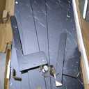 SpaceAid Washer Dryer Countertop with 2-Tier Shelf, Wood Topper with Edge, 54" Width x 27.5" Depth Cover Organizer Guard for Washer and Dryer Counter Laundry Hamper Storage (Black Marble)