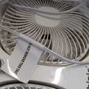 shinic 3-Speeds Window Fan with 180+90 Rotatable Fans, Manual Reversible, Vertical Window Fan with Rigid & Accordion Expanders, Width Adjustable (21.65" to 33.27"), Ideal for Home, Kitchen, Bedroom, small window fan