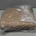 Easy Jute Rugs 4x6 Natural Color Living Room Indoor Outdoor Area Rug for Farmhouse Patio and Kitchen Rug High Traffic Washable Easy to Clean Solid Boho Woven Design Outside Carpet (4 x 6)