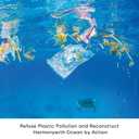 LimonLaviu Plastic Bags - 100 Pack (11.5'x 6.5" x 21') with Handles for Small Business, Restaurants, Grocery & Trash