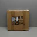 JUJOMAT Acrylic Display Case for Collectibles, Clear Box 14x14x15 in, Black