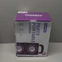 TPyesss Bluetooth Speakers, 80W(Peak) Wireless TWS Portable Bluetooth Speaker, Beat-Driven Lights, 100dB Loud Stereo Speaker with BassUp, Speakers with Subwoofer for Outdoor, Party, Camping (DeepBlack)