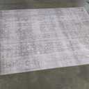 Loloi Amber Lewis Georgie Collection GER-02 Ocean/Sand 5'-0" x 7'-6", .19" Pile Height, Area Rug