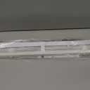 LazBlinds No Tools No Drill 1" Vinyl Mini Blinds, Cordless Blinds for Windows, Light Filtering Horizontal Window Blinds & Shades, 25" W x 48" H, White