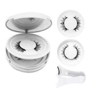 Ginani Magnetic Eyelashes with Applicator,Magnetic Eyelashes Natural Look, Ginani Magnet Lashes without Eyeliner,No Glue Needed Soft Lashes Kit for Women(Camellia+Natural)