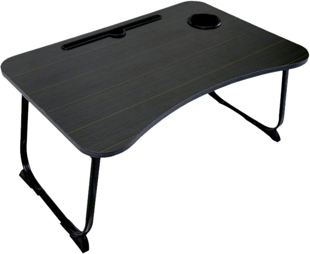 Laptop Desk,Laptop Stand for Bed,Portable Standing Desk, Bed Table,Working, Watching Movie On Bed/Couch/Sofa/Floor,70x50x30cm(27.5x19.6x11.8in),Black