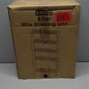 Storage Shelves - 5 Tier Shelf Organizer, Heavy Duty Garage Shelving Unit with Leveling Feet, Stable Metal Shelves Organizer for Pantry, Kitchen and Closet, 33.0" W x 12.6" D x 72.0" H, Black