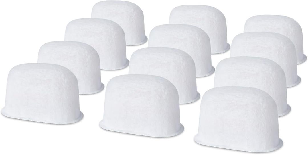 12 Pack Replacement Water Filters Compatible with Breville BWF100 with Ion Exchange Resin inside
