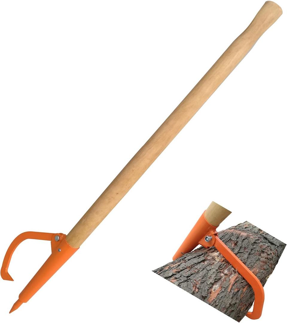 Peavey Cant Hook - 49" Log Peavy - Retractable 16" Opening Felling Tool