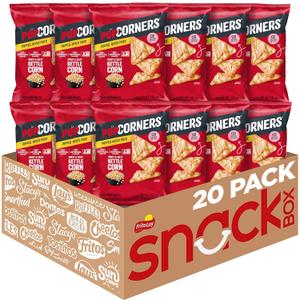 PopCorners Popped Corn Snacks, Kettle Corn, 1 Ounce (Pack of 20) (Packaging May Vary) (EXP 10/20/26)