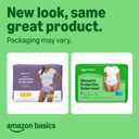 Amazon Basics Maximum Absorbency Incontinence Underwear for Women, Disposable Postpartum, Bladder Leak Protection, Odor Control, Soft, Medium, Lavender, 57 Count (3 Packs of 19)