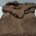 Women's Oversized Cardigans Sweater Long Coat Knit Fall Winter Cozy Outfits with Pockets (Medium, Coffee)