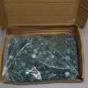 10 Pounds Emerald Green Fire Glass Beads 3/4 Inch Firepit Gems for Fire Pit Table, Fireplaces, Fire Bowl, Garden Landscaping & DIY Crafts