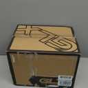 GLX GX11 Compact Motorcycle Helmet - Matte Black, X-Large - Full Face w/ Tinted Visor, DOT Approved