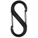Nite Ize S-Biner Dual Carabiner Stainless Steel, Size 1, Black, 6 count (Pack of 3)