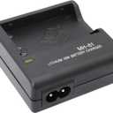 MH-61 Quick Battery Charger for Nikon EN-EL5 Battery, Compatible with Coolpix 3700, 4200, 5200, 5900, 7900, P3, P4, P80, P90, P100, P500, P510, P520, P530, P5000, P5100, P6000, S10 Cameras