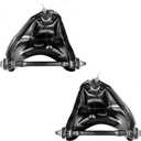 K620249 K620250 2PCS Front Upper Control Arm Suspension Kit Compatible with Chevy Blazer S10 GMC Jimmy Sonoma Isuzu Hombre