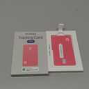 SPOTMINDERS Valentine's Day Gifts for Her Apple MFi Certified Credit Card Wallet Tracker PRO Pink (iOS Only) 0.07in Works with Apple Find My Rechargeable Tracking Card for Women IP68 Slim Item Finder