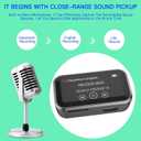 MP3 Player with Bluetooth 5.3, 32GB Portable Music Player with Back Clip, Lossless HiFi Sound, 1.47" Touchscreen, FM Radio, E-Book