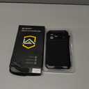 Lanhiem for iPhone 17 Pro Max Metal Case, Built-in Glass Screen Protector, Heavy Duty Shockproof Case [Military-Grade Full Protective] Tough Rugged Phone Cover for 17 Pro Max 6.9", Black