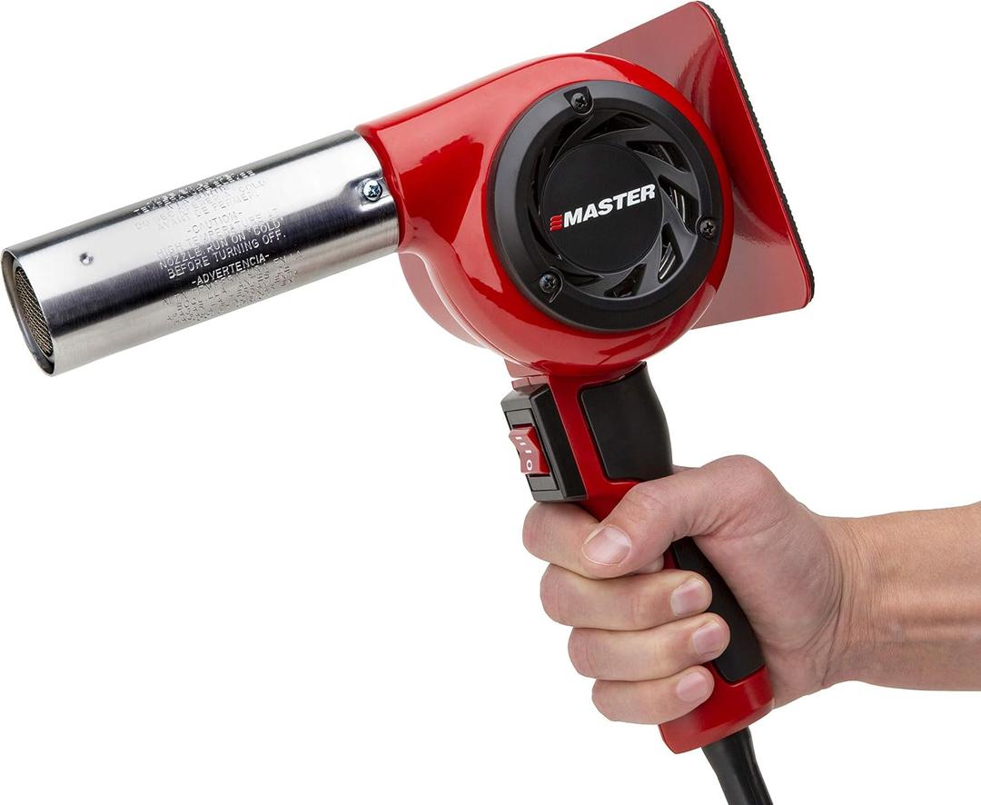 Master Appliance HG-801D Industrial Heat Gun, Quick Change Plug-In Heating Element, 1400 F, 120V, 2220W, 18.5 Amps, Engineered In USA