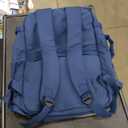HOTOR Travel Backpack for Women – TSA-Friendly Travel Bag with Multiple Compartments & 3 Packing Cubes, Water-Resistant & Comfortable, Perfect for Travel Essentials, Blue, 17.3" x 13.0" x 7.9"