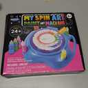 Wings Giant Spin Art Machine Variable Speed, Battery Operated Spinner - Paint Spinner with Splatter Guard, Washable Paint, Spin Art Kit, Art Design Card, Stem Toys, Kid Arts and Crafts, Girls Boys