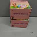 24 Pack Scratch Books Easter Party Favors, Rainbow Scratch Notebook Paper Bulk for Kids Student Classroom School Gifts Prizes, Easter Basket Goodie Bag Fillers Stuffers