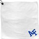 Team Golf NCAA Microfiber Towel - 15" X 15" (White) with Carabiner Clip, Premium Microfiber with Deep Waffle Pockets- Superior Water Absorption and Quick Dry Golf Cleaning Towel
