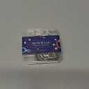 SUNNYCLUE 1 BOX 100PCS 15mm Alloy Round Bead Frames Beads Connector Metal Silver Bronze Circle Link Ring Bezel Hollow Frame Spacer Bead Bulk for Jewellery Making Beading Accessories Diy Earrings Craft