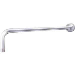 Shower Arm with Flange, 27.5 Inches Wall Mount Replacement Angle Shower Head Extension Arm Wall-Mounted For Fixed Shower Head & Handheld Showerhead Chrome