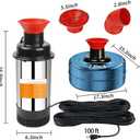 1HP 15000 GPH Pond Aerator Fountain Pump with Timer